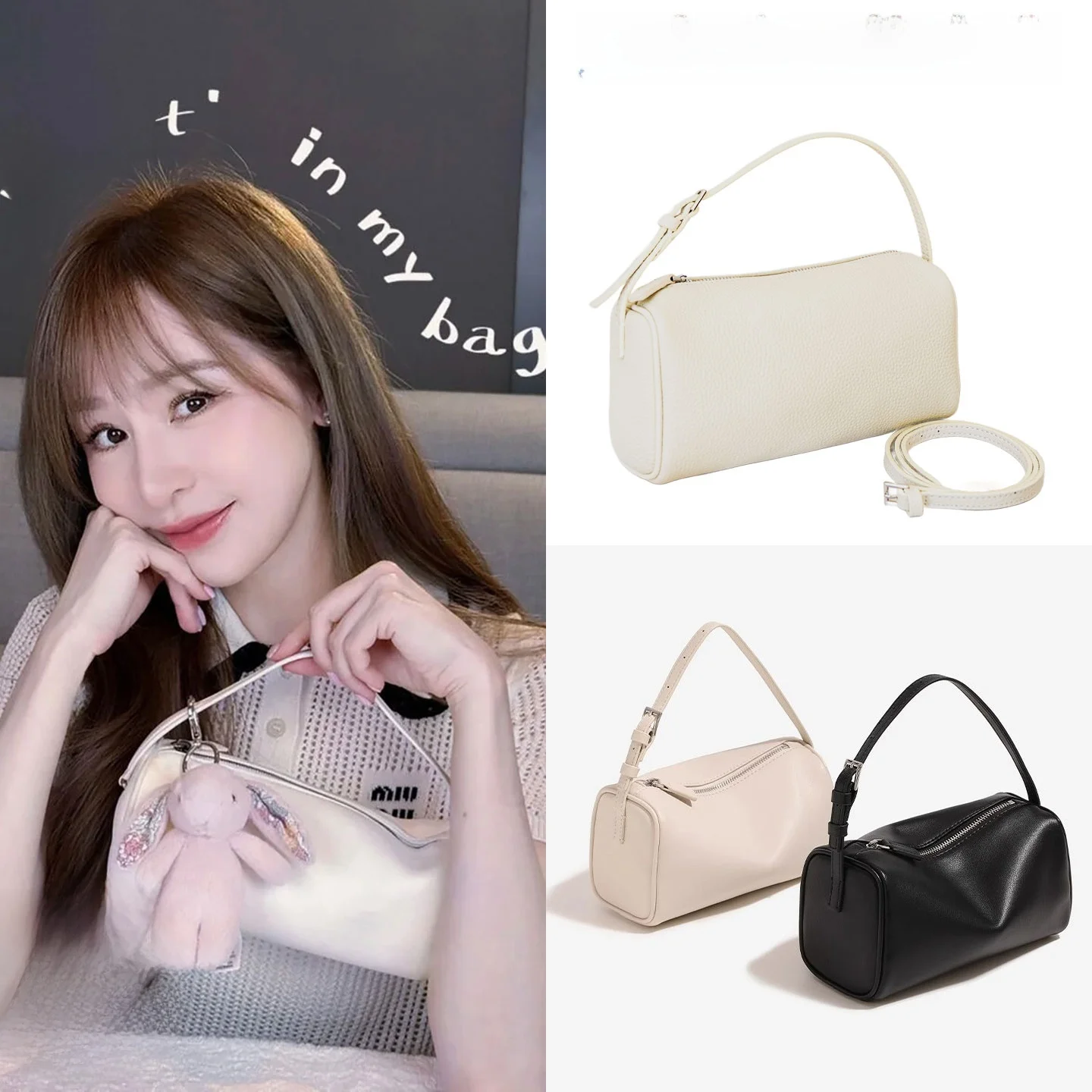 Genuine Leather Handbag Women's Shoulder Crossbody Bag Pen Case Bag Soft British Style Square Bag Daily Use Handheld Bag
Genuine Leather Handbag Women's Shoulder Crossbody Bag Pen Case Bag Soft British Style Square Bag Daily Use Handheld Bag