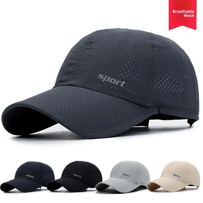 Men's Summer Thin Quick Dry Baseball Cap Outdoor Fishing Sun Hat Casual Lightweight Breathable UPF 50+ Hat for Men And Women
Men's Summer Thin Quick Dry Baseball Cap Outdoor Fishing Sun Hat Casual Lightweight Breathable UPF 50+ Hat for Men And Women