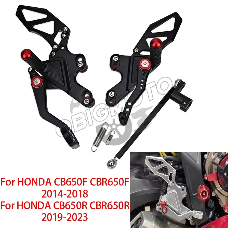 CBR 650 R 2023 Motorcycle CNC Adjustable Rear Set Rearsets Footrest Foot Rest For HONDA CB650R CBR650R CBR-650R 2019-2022
CBR 650 R 2023 Motorcycle CNC Adjustable Rear Set Rearsets Footrest Foot Rest For HONDA CB650R CBR650R CBR-650R 2019-2022