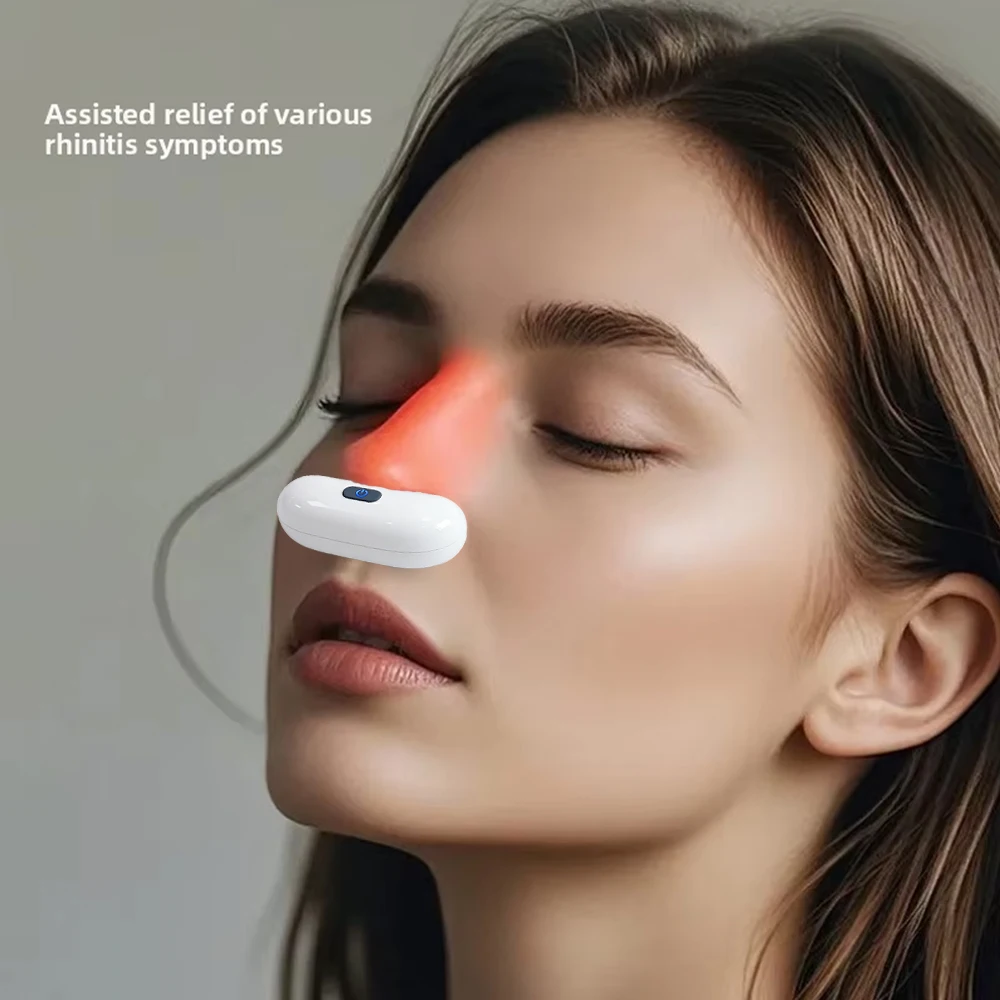 Rechargeable Rhinitis Red Light Nasal Device Portable Phototherapy Itchy Runny Nose Chronic Rhinitis Relief Nose Care
Rechargeable Rhinitis Red Light Nasal Device Portable Phototherapy Itchy Runny Nose Chronic Rhinitis Relief Nose Care