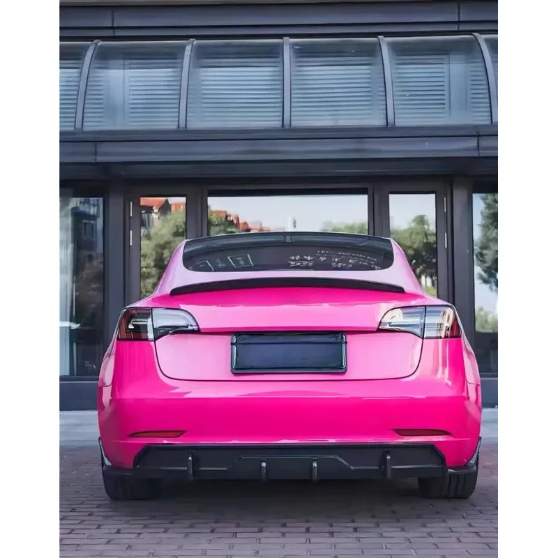 Real Carbon Fiber Rear Bumper Lip Diffuser Spoiler Body Kit Fit Model 3 Car Exterior Modification Accessories
Real Carbon Fiber Rear Bumper Lip Diffuser Spoiler Body Kit Fit Model 3 Car Exterior Modification Accessories