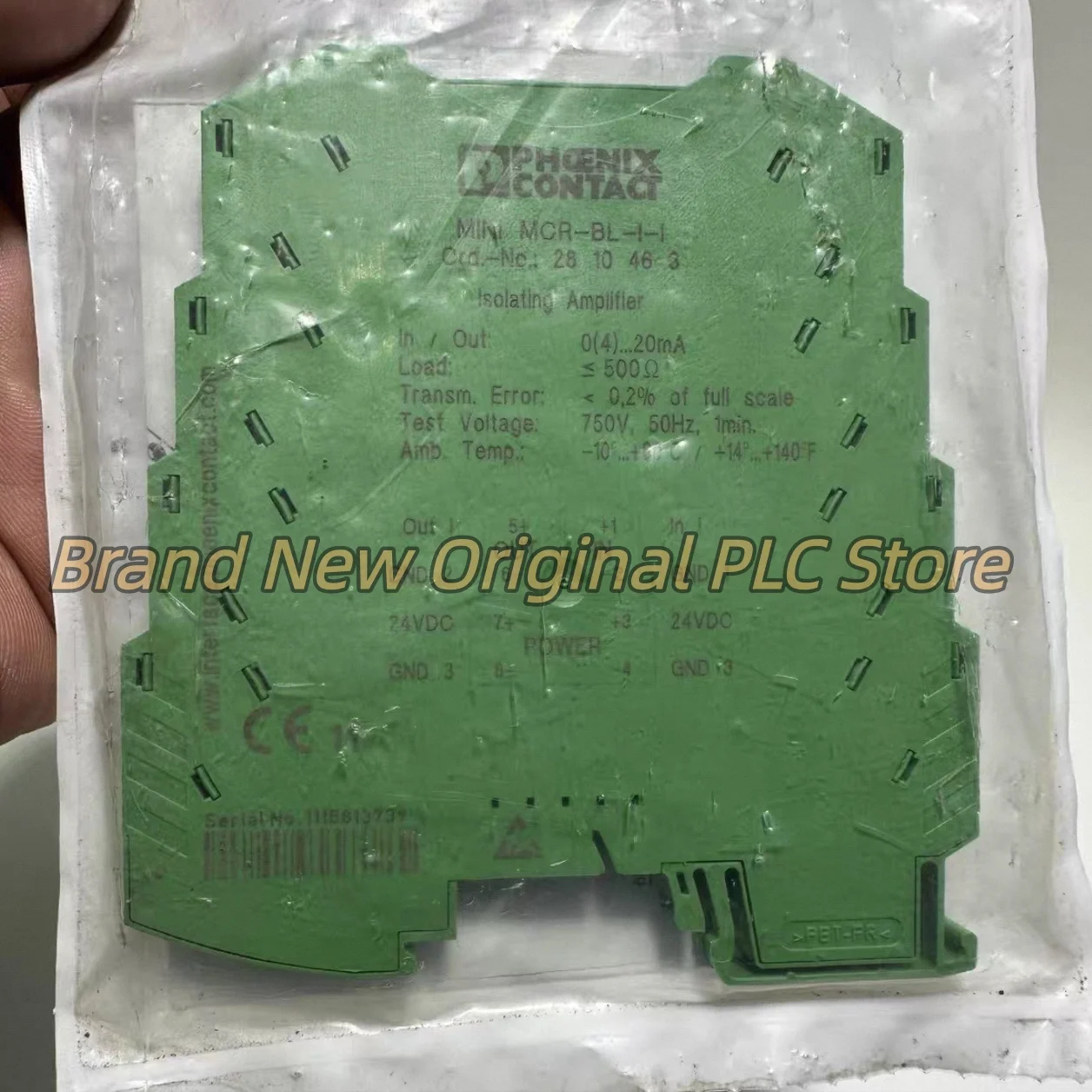 2810463 MINI MCR-BL-I-I Isolation amplifier 2811446 MACX MCR-UI-UI-NC 100%NEW
2810463 MINI MCR-BL-I-I Isolation amplifier 2811446 MACX MCR-UI-UI-NC 100%NEW