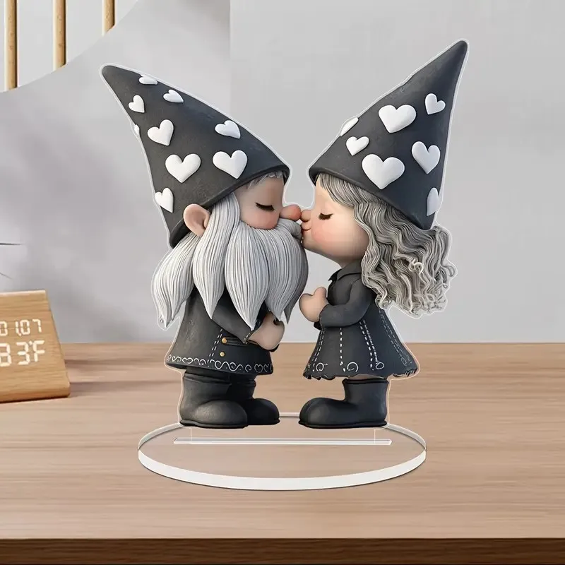 Romantic couple kissing living room bedroom decoration acrylic desktop ornament valentine's day gift
Romantic couple kissing living room bedroom decoration acrylic desktop ornament valentine's day gift