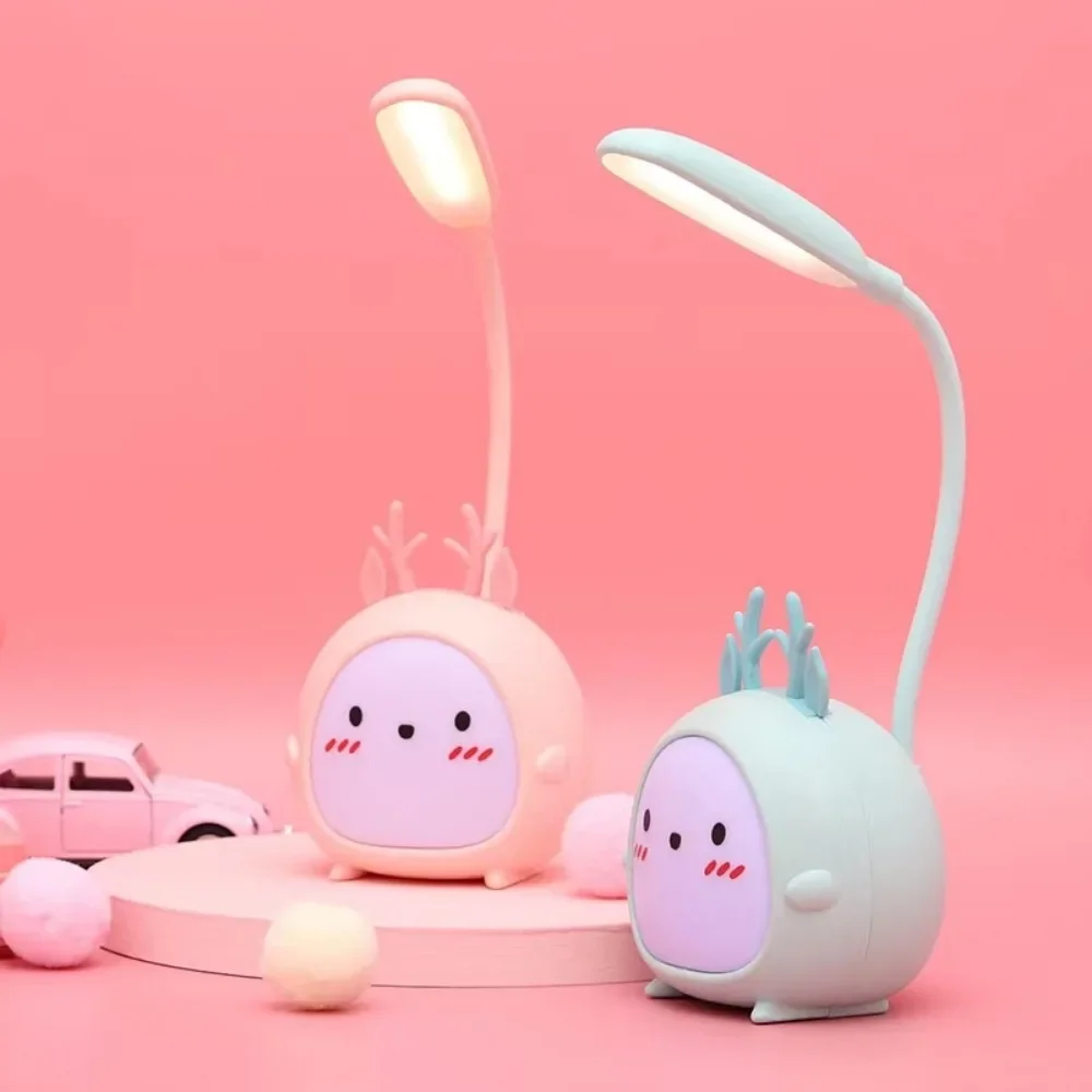 Reading Lamp USB LED Kawaii Deer Desk Lamp Children Eye Protection Table Lamp Cartoon Colorful Night Light
Reading Lamp USB LED Kawaii Deer Desk Lamp Children Eye Protection Table Lamp Cartoon Colorful Night Light
