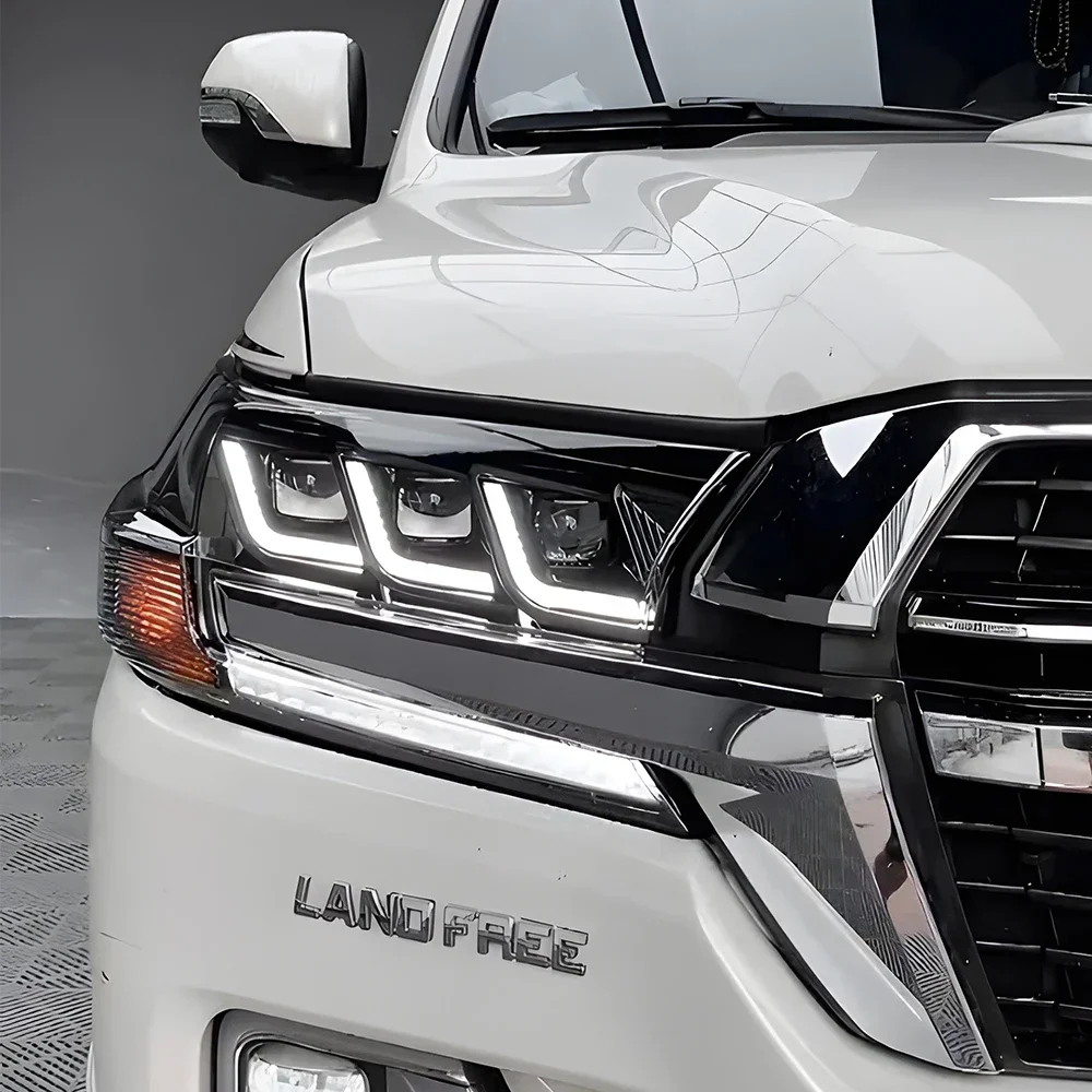 Автомобильные фары для Toyota Land Cruiser 2016-2019, светодиодные передние лампы автомобиля в сборе, обновление с тремя линзами проектора, горячая распродажа, аксессуары
Автомобильные фары для Toyota Land Cruiser 2016-2019, светодиодные передние лампы автомобиля в сборе, обновление с тремя линзами проектора, горячая распродажа, аксессуары