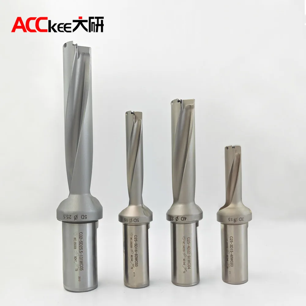 WC U Drill 2D 3D 4D 5D C20 C25 C32C40 CNC Indexable Drill Deep Hole Drilling Metalworking Cutting Tool for Lathe Machini
WC U Drill 2D 3D 4D 5D C20 C25 C32C40 CNC Indexable Drill Deep Hole Drilling Metalworking Cutting Tool for Lathe Machini
