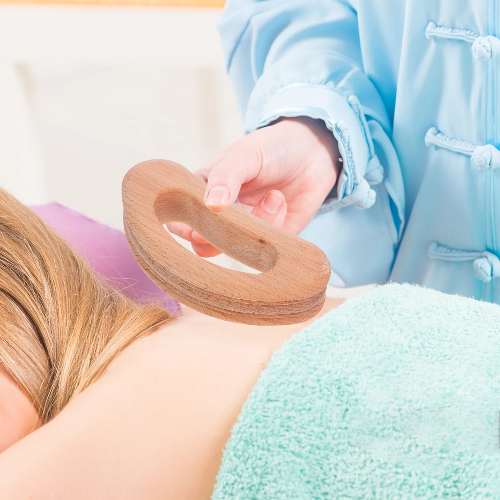 Ergonomic Wooden Guasha Massage Tool Multifunctional Body Scraper for Face Neck Shoulder Back Waist Legs Arms Manual Scraping
Ergonomic Wooden Guasha Massage Tool Multifunctional Body Scraper for Face Neck Shoulder Back Waist Legs Arms Manual Scraping