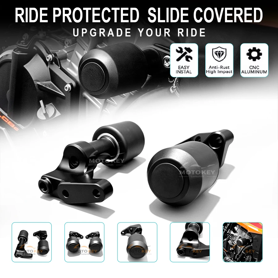 For KTM DUKE 990 2024-2026 Crash Protection Motorcycle Accessories Frame Slider Crash Protector For duke 990 Crash Protectors
For KTM DUKE 990 2024-2026 Crash Protection Motorcycle Accessories Frame Slider Crash Protector For duke 990 Crash Protectors