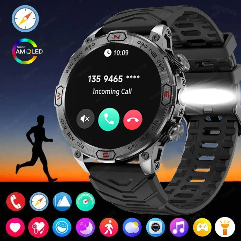 2024 New Fashion Smart Watch Flashlight Outdoor Compass 1ATM Waterproof Watch Smart HD Bluetooth Call GPS Track Sport Smartwatch
2024 New Fashion Smart Watch Flashlight Outdoor Compass 1ATM Waterproof Watch Smart HD Bluetooth Call GPS Track Sport Smartwatch