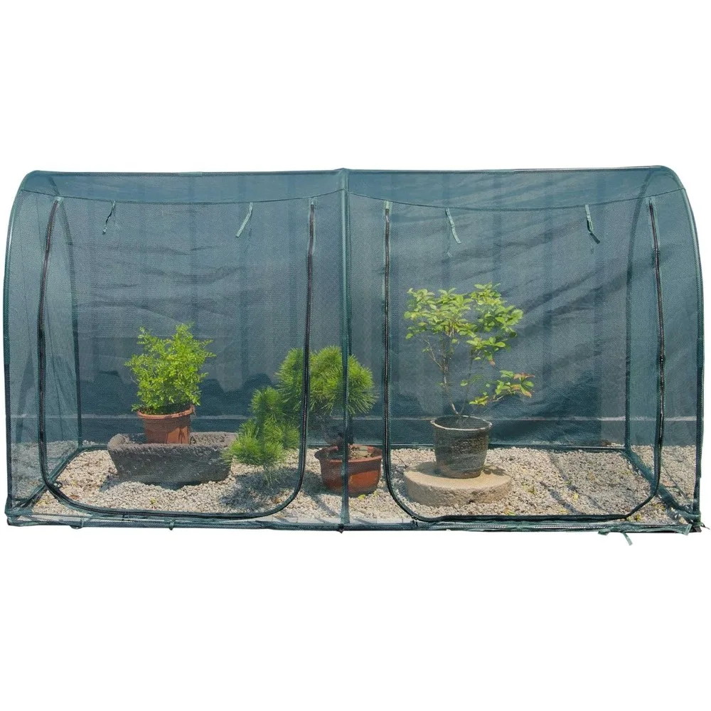 Large 8.2'x4' Plant Netting Cover, 4FT Tall Crop Cage for Vegetables and Fruits, Durable Pest Guard
Large 8.2'x4' Plant Netting Cover, 4FT Tall Crop Cage for Vegetables and Fruits, Durable Pest Guard