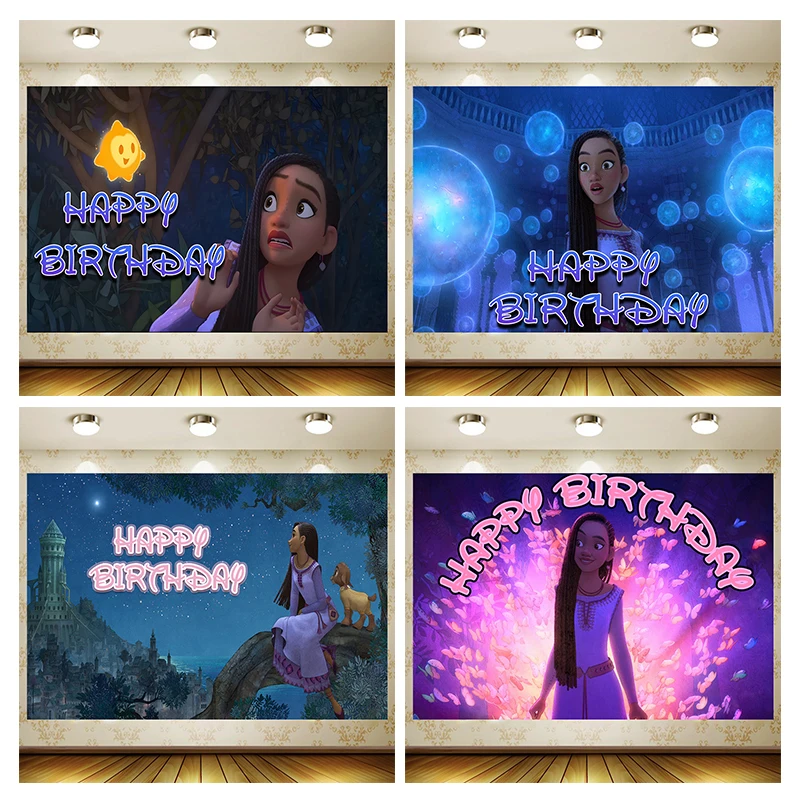 Disney Wish Backdrop Children Birthday Supplies Girl Princess Party Cartoon Decoration Background Photography
Disney Wish Backdrop Children Birthday Supplies Girl Princess Party Cartoon Decoration Background Photography