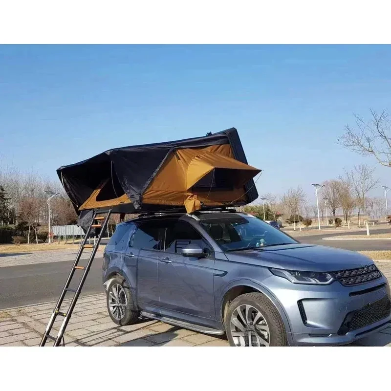 Custom Aluminum Alloy 4-Person Triangular Car Roof Top Tent Outdoor Camping — Black & Gray Hard-Flip-Open Style
Custom Aluminum Alloy 4-Person Triangular Car Roof Top Tent Outdoor Camping — Black & Gray Hard-Flip-Open Style