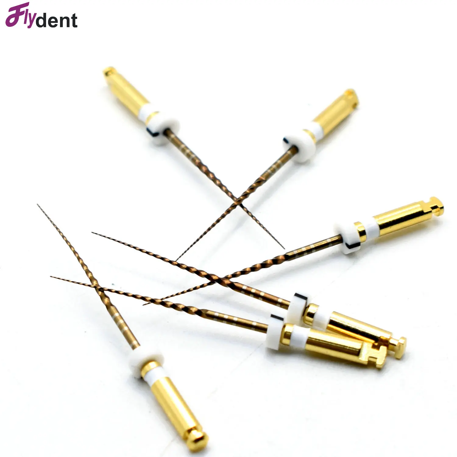 Dental Golden Glide File Heat Activated Canal Root Files Engine Use for Preparing Root Canal Treatment 6pcs
Dental Golden Glide File Heat Activated Canal Root Files Engine Use for Preparing Root Canal Treatment 6pcs