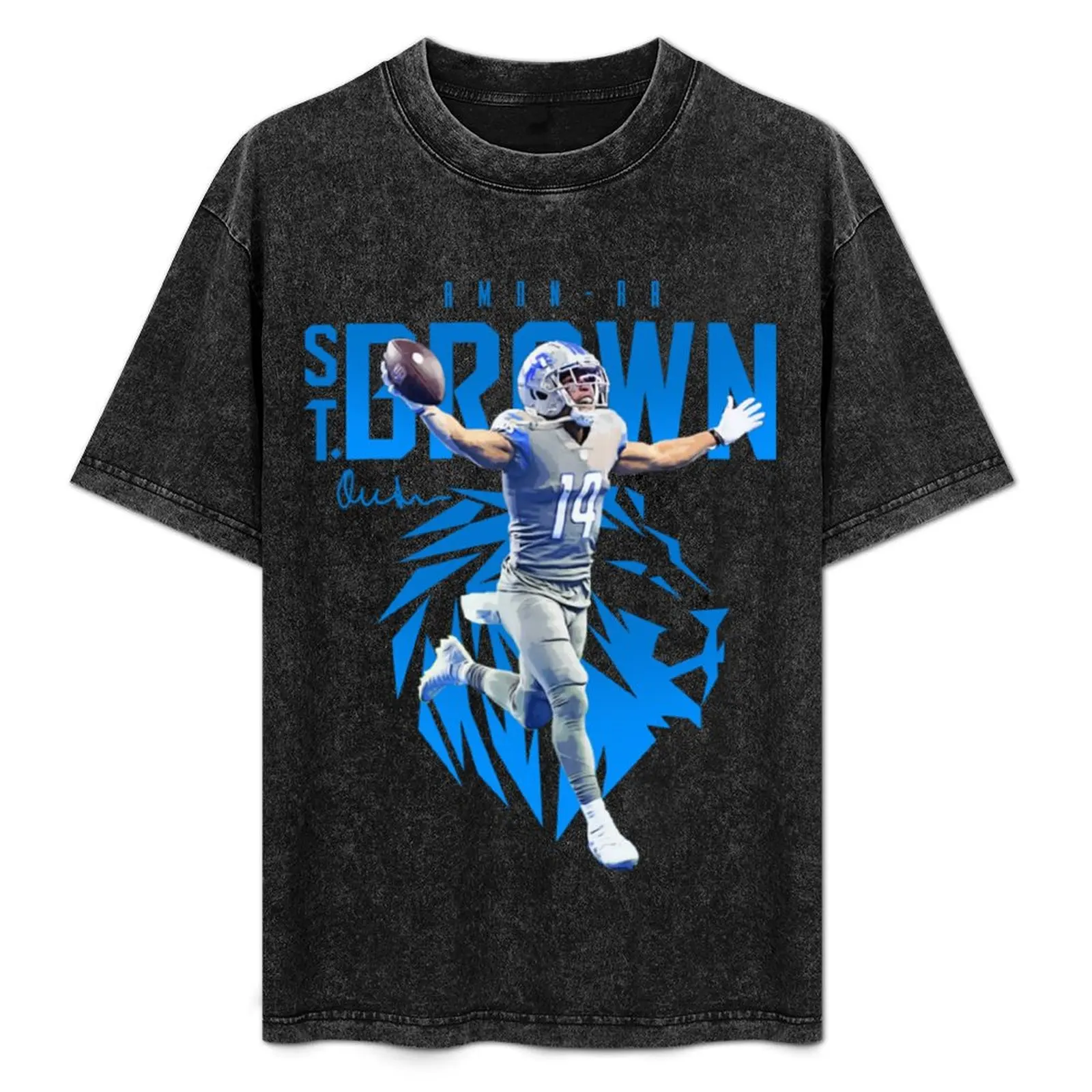 Amon-Ra St. Brown T-Shirt Breathable Sportswear T-Shirt for Men
Amon-Ra St. Brown T-Shirt Breathable Sportswear T-Shirt for Men