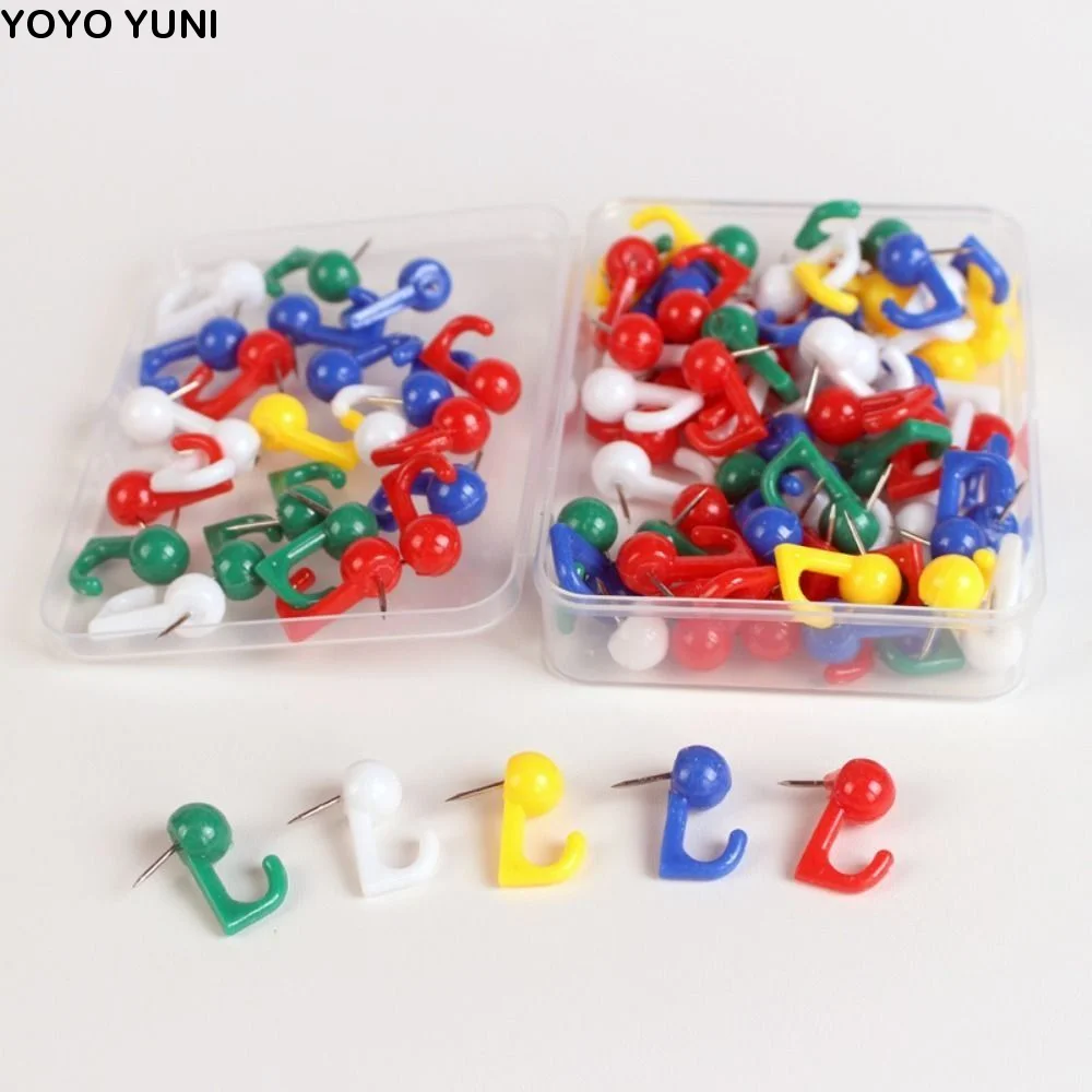 100Pcs DIY Colorful Push Pins Reusable Multifunctional Board Thumbtack Creative with Box Cork Board Pushpin
100Pcs DIY Colorful Push Pins Reusable Multifunctional Board Thumbtack Creative with Box Cork Board Pushpin