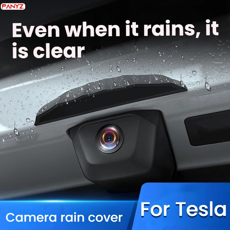 For Tesla Model Y Model3 S X Car Rear View Camera Cover Waterproof Anti-Rain Cover Protective Silicone Reversing Rainproof Cover
For Tesla Model Y Model3 S X Car Rear View Camera Cover Waterproof Anti-Rain Cover Protective Silicone Reversing Rainproof Cover