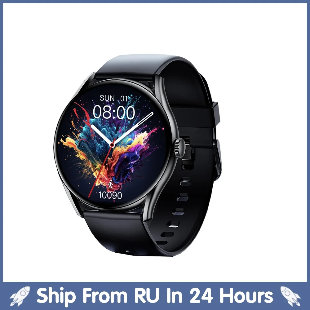Fitness Smart Watch Bluetooth Call 1.43" AMOLED Display Sports Watch for Running Cycling with Notifications for Messages Calls
Fitness Smart Watch Bluetooth Call 1.43" AMOLED Display Sports Watch for Running Cycling with Notifications for Messages Calls