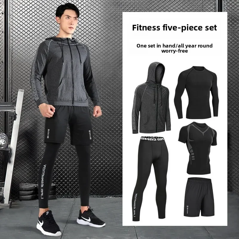 2025 New Fashion Flax Gray Running Clothes Set Men's Ice Silk Thin Speedo Sportswear Sets Basketball Morning Running Gym
2025 New Fashion Flax Gray Running Clothes Set Men's Ice Silk Thin Speedo Sportswear Sets Basketball Morning Running Gym