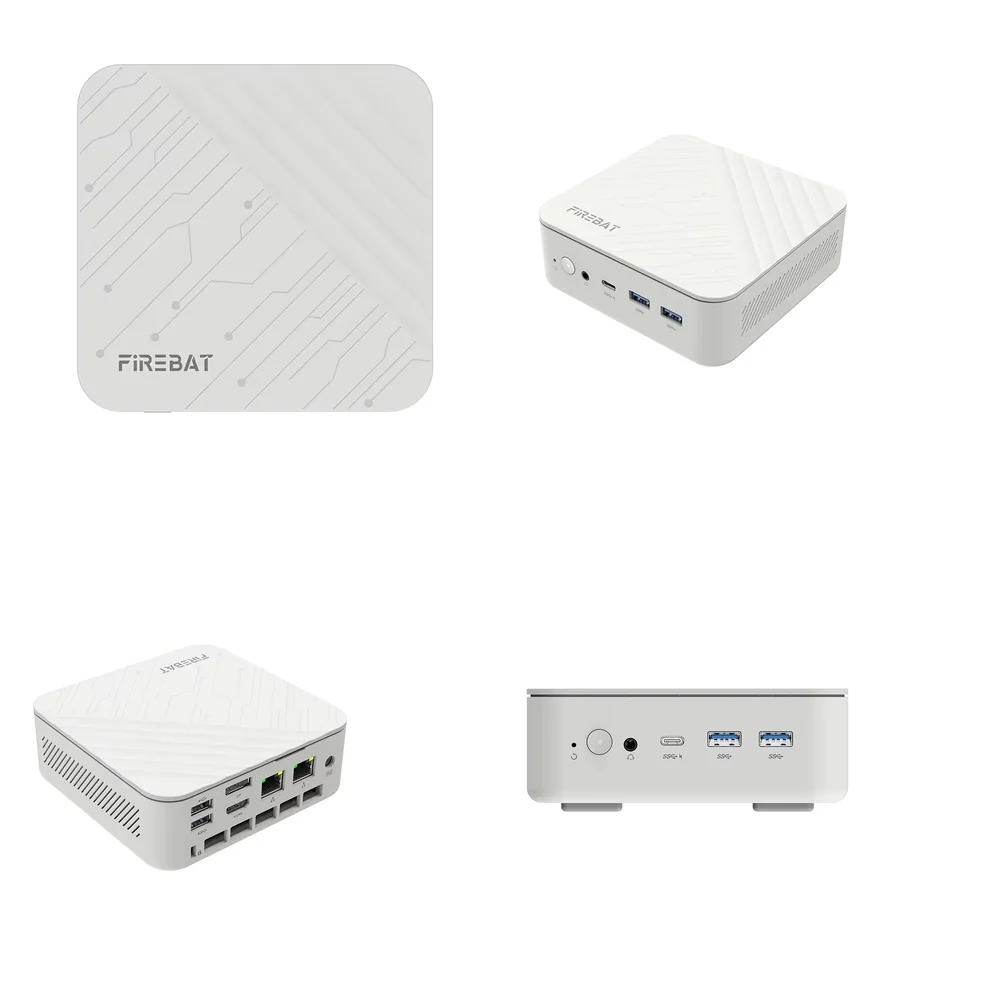 For Firebat AM02 Mini PC for Home Use New Durable Mini PC Ryzen 5 7430U 16GB RAM 512GB SSD White Compact Desktop PC for
For Firebat AM02 Mini PC for Home Use New Durable Mini PC Ryzen 5 7430U 16GB RAM 512GB SSD White Compact Desktop PC for