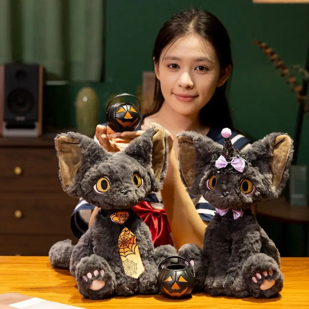 Halloween Style Devon Rex Cat Plush Toy Pumpkin Basket Big Eyes Black Cat Plush Doll Soft 30cm Devon Rex Animal Doll Home Decor
Halloween Style Devon Rex Cat Plush Toy Pumpkin Basket Big Eyes Black Cat Plush Doll Soft 30cm Devon Rex Animal Doll Home Decor