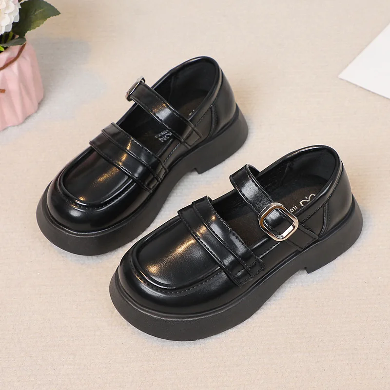 Детские модные лоферы из искусственной кожи, черно-белые кожаные туфли с круглым носком для девочек, милая нескользящая школьная обувь принцессы на плоской подошве, подарок
Детские модные лоферы из искусственной кожи, черно-белые кожаные туфли с круглым носком для девочек, милая нескользящая школьная обувь принцессы на плоской подошве, подарок