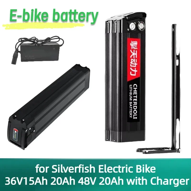 Higher quality 48V 20AH 15AH Silverfish Lithium Ion high power 500W 750W 1000W 36V 20Ah 48V 18650 Battery Pack+charger.
Higher quality 48V 20AH 15AH Silverfish Lithium Ion high power 500W 750W 1000W 36V 20Ah 48V 18650 Battery Pack+charger.