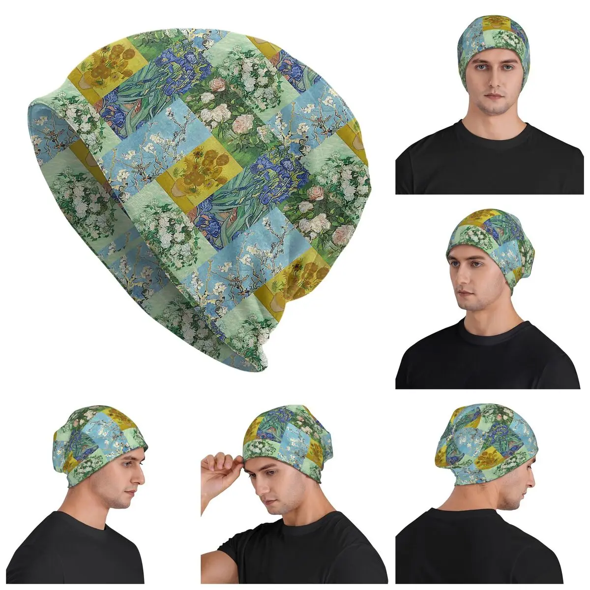 Vincent Van Gogh Paintings Art Collage Warm Knitted Cap Fashion Bonnet Hat Autumn Winter Outdoor Beanies Hats for Unisex Adult
Vincent Van Gogh Paintings Art Collage Warm Knitted Cap Fashion Bonnet Hat Autumn Winter Outdoor Beanies Hats for Unisex Adult