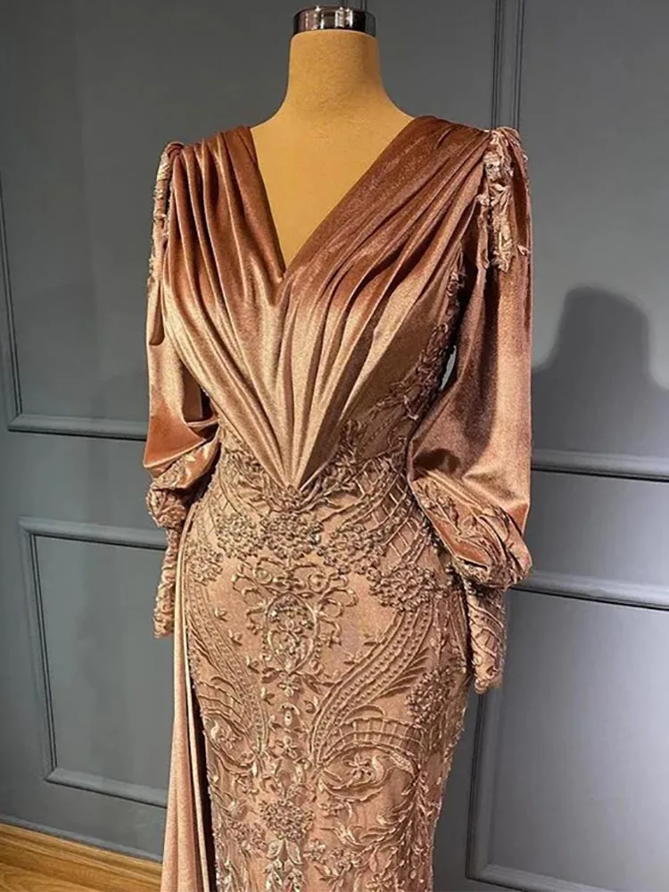 Plus Size Arabic Aso Ebi Lace Beaded Mermaid Prom Dresses Long Sleeves Evening Formal Party Second Reception Gowns Dress
Plus Size Arabic Aso Ebi Lace Beaded Mermaid Prom Dresses Long Sleeves Evening Formal Party Second Reception Gowns Dress