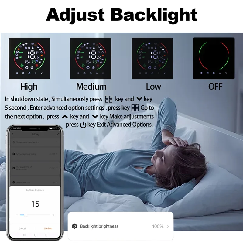 Контроллер температуры Tuya умный дом WIFI терморегулятор теплой напольный термостат для электрического отопления для котла TRV
Контроллер температуры Tuya умный дом WIFI терморегулятор теплой напольный термостат для электрического отопления для котла TRV