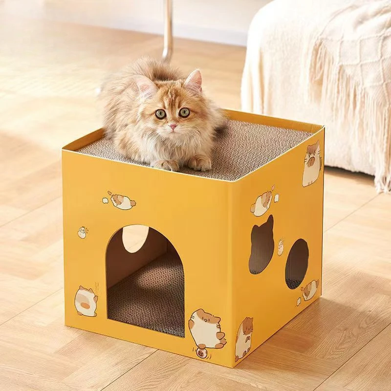 Cheese Box Nest Pet Bed Corrugated Cat Scratching Board Pet Bed Replaceable Core House Rest Pet Products Hondenmand XY40CWC
Cheese Box Nest Pet Bed Corrugated Cat Scratching Board Pet Bed Replaceable Core House Rest Pet Products Hondenmand XY40CWC
