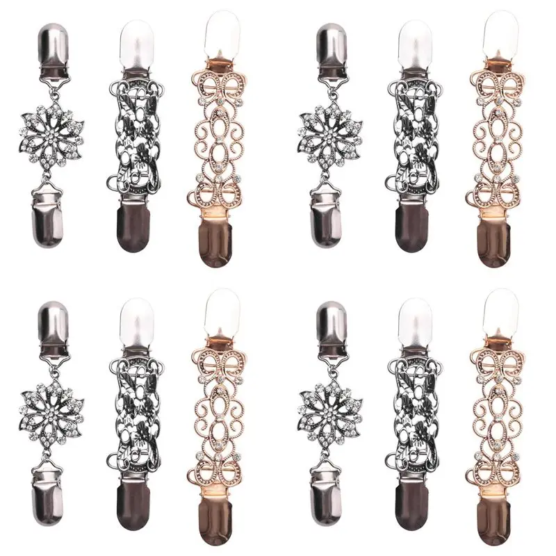 TEXU 12 Pieces Sweater Shawl Clips Dresses Cardigan Collar Brooch Clip Vintage Shirts Clips For Women Girls
TEXU 12 Pieces Sweater Shawl Clips Dresses Cardigan Collar Brooch Clip Vintage Shirts Clips For Women Girls