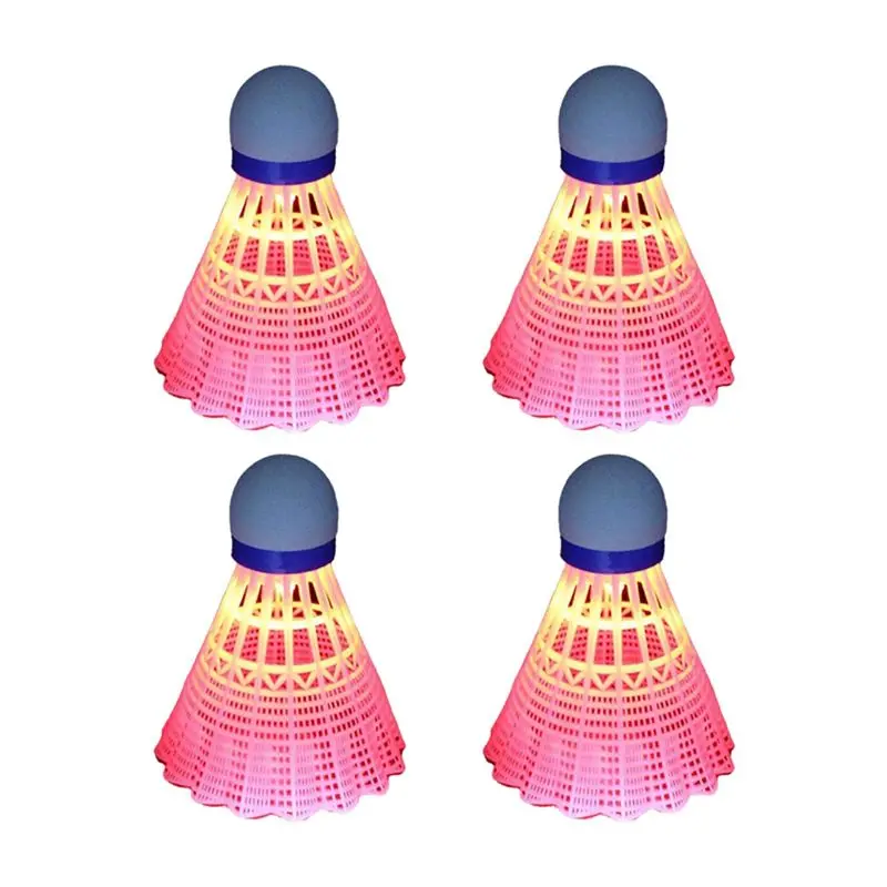 【Supernew】4Pcs Luminous Badminton Balls LED Foamed Plastic Sport Badminton Light-Up Shuttlecocks Badminton Set
【Supernew】4Pcs Luminous Badminton Balls LED Foamed Plastic Sport Badminton Light-Up Shuttlecocks Badminton Set
