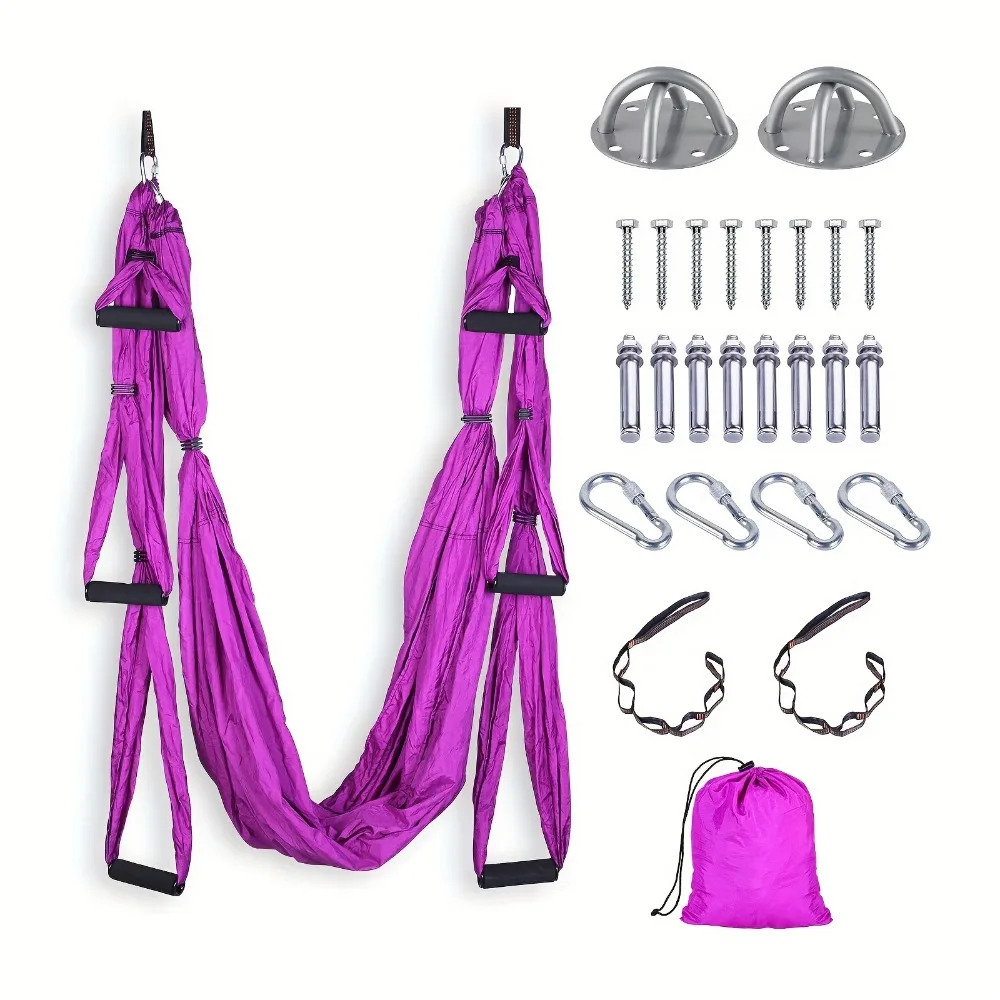 Aerial for yoga Swing Designed for Versatile Use, Perfect for Practicing for yoga at for home Or in The Gym
Aerial for yoga Swing Designed for Versatile Use, Perfect for Practicing for yoga at for home Or in The Gym