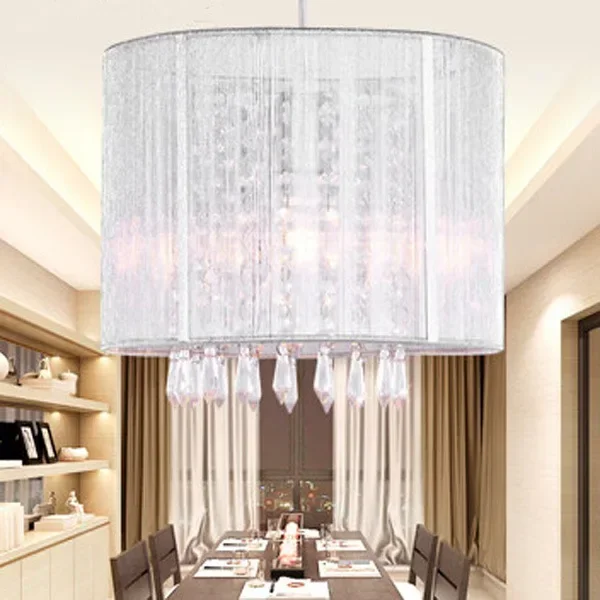 Diameter 25cm Crystal Pendant Light For Dining Room White E27 Crystal Round Lamp Living Room Lights
Diameter 25cm Crystal Pendant Light For Dining Room White E27 Crystal Round Lamp Living Room Lights