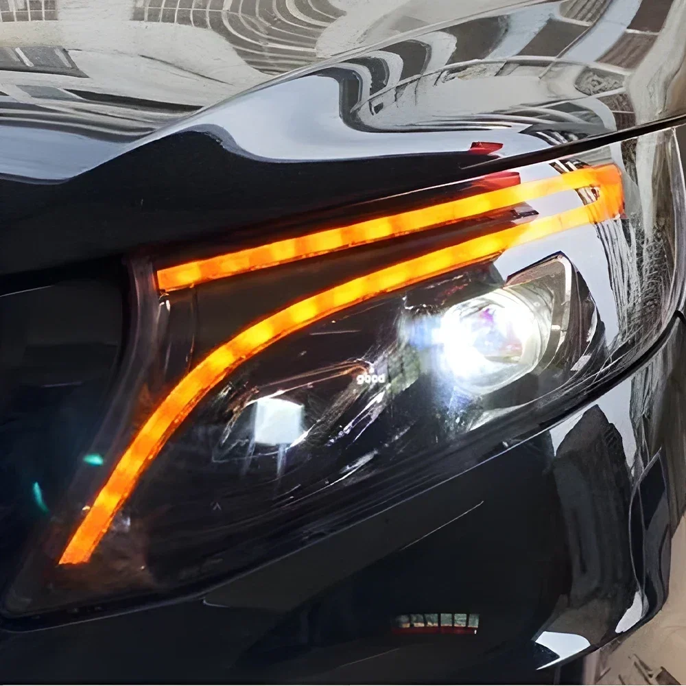 Для Benz Vito W447 2016-2023 автоматические фары в сборе, обновленный светодиодный динамический стример, линза проектора, автомобильные передние лампы, аксессуары
Для Benz Vito W447 2016-2023 автоматические фары в сборе, обновленный светодиодный динамический стример, линза проектора, автомобильные передние лампы, аксессуары