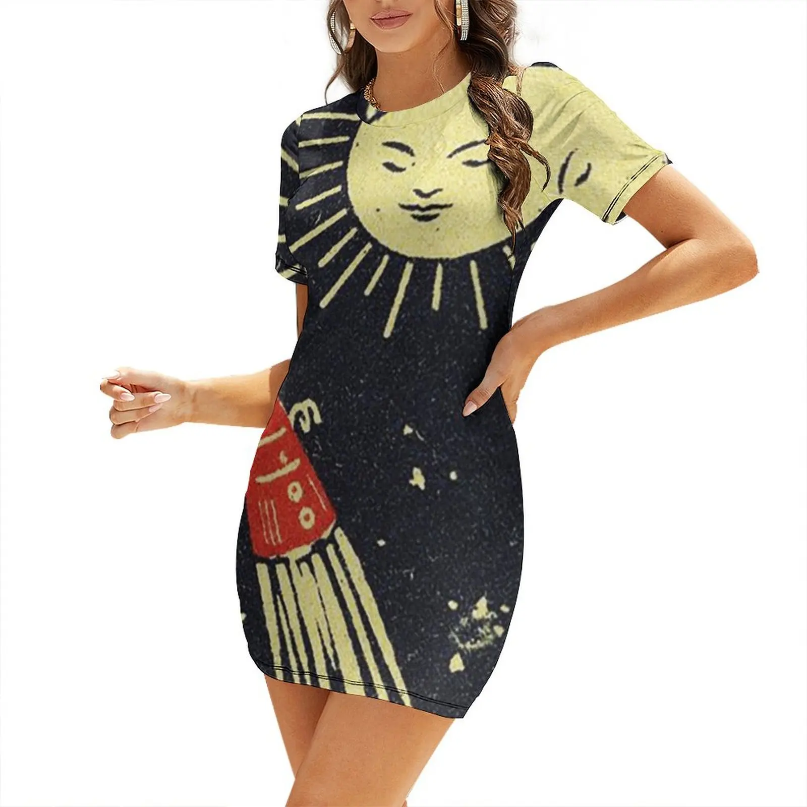 MOONFACE Dress Short-Sleeved Dress beach outfits for women Dress for pregnant women women's evening 2026 for women
MOONFACE Dress Short-Sleeved Dress beach outfits for women Dress for pregnant women women's evening 2026 for women