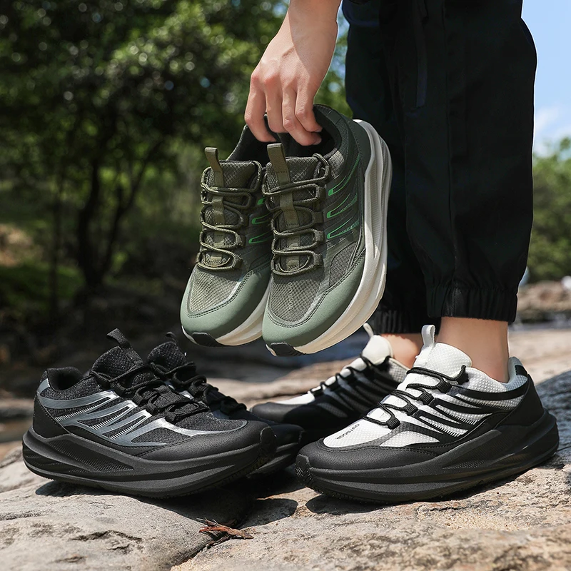 2026 New Men'S Non Slip Rubber Soled Sports Shoes Lightweight And Breathable Mesh Upper Outdoor Fashionable And Casual Shoes
2026 New Men'S Non Slip Rubber Soled Sports Shoes Lightweight And Breathable Mesh Upper Outdoor Fashionable And Casual Shoes