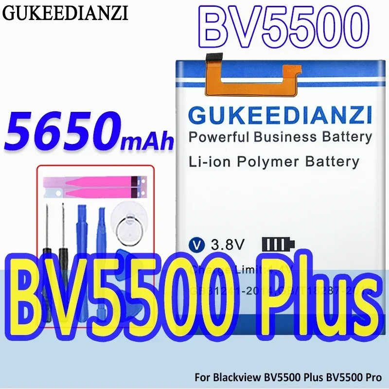 Аккумулятор большой емкости BV5500 5650 мАч для Blackview BV5500 Plus BV5500 Pro BV5500Plus BV5500Pro мобильного телефона
Аккумулятор большой емкости BV5500 5650 мАч для Blackview BV5500 Plus BV5500 Pro BV5500Plus BV5500Pro мобильного телефона