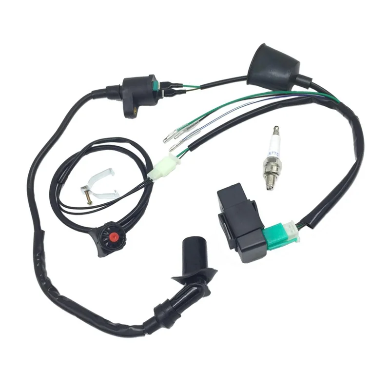 ABXN-Motors Wiring Loom Harness Kill Switch Ignition Coil CDI For 50Cc-160Cc SSR Thumpstar Kick Start Pit Dirt Bike
ABXN-Motors Wiring Loom Harness Kill Switch Ignition Coil CDI For 50Cc-160Cc SSR Thumpstar Kick Start Pit Dirt Bike
