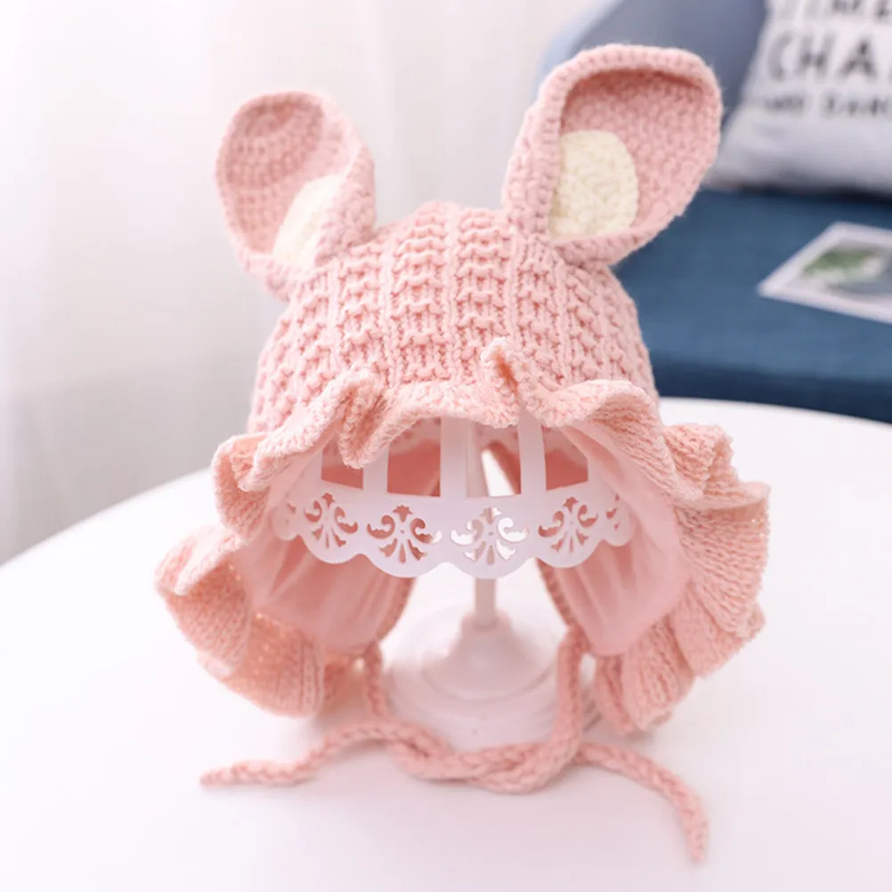1Pcs Baby Knitted Hat Rabbit Ears Design Warm Winter Cap for 3-6 Months Infants Premium Wool Yarn Cap Baby Headwear
1Pcs Baby Knitted Hat Rabbit Ears Design Warm Winter Cap for 3-6 Months Infants Premium Wool Yarn Cap Baby Headwear