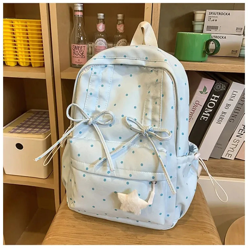 Small Schoolbag Female College Student Design Girly Cute Polka Dot Small Play Backpack Female New Style
Small Schoolbag Female College Student Design Girly Cute Polka Dot Small Play Backpack Female New Style