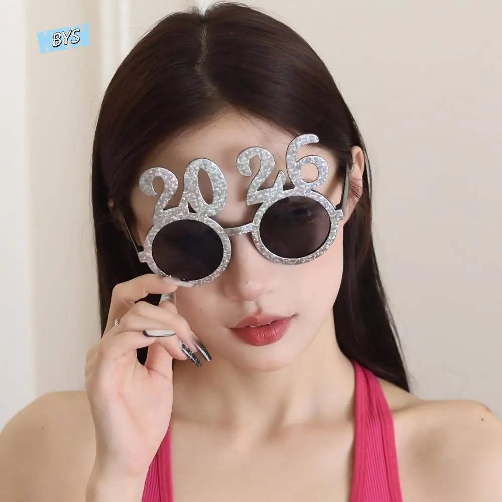 Shiny 2026 Happy New Year Glasses Cute Sweet Christmas Glasses Creative Colorful New Year Decorative Sunglasses
Shiny 2026 Happy New Year Glasses Cute Sweet Christmas Glasses Creative Colorful New Year Decorative Sunglasses