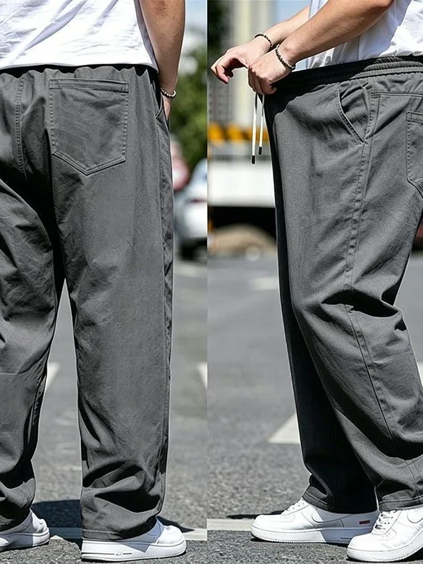plus Size Men's Casual Pants Thin Straight Leg Summer Workwear Loose Fit Comfortable Lightweight Trousers for plus Size Men
plus Size Men's Casual Pants Thin Straight Leg Summer Workwear Loose Fit Comfortable Lightweight Trousers for plus Size Men