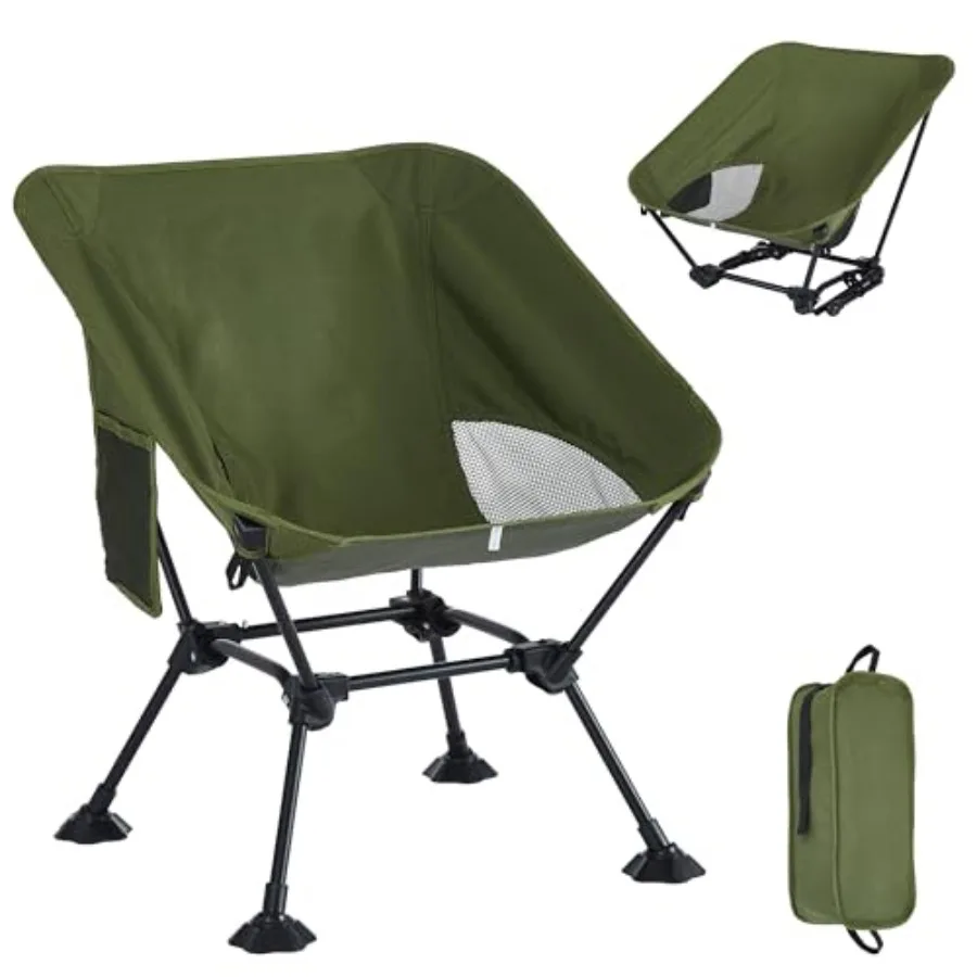 Ultralight Camping ChairCompact Folding Chair with Anti-Sinking Large Feet and Storage Bag Lightweight Backpack Chair for Natur
Ultralight Camping ChairCompact Folding Chair with Anti-Sinking Large Feet and Storage Bag Lightweight Backpack Chair for Natur