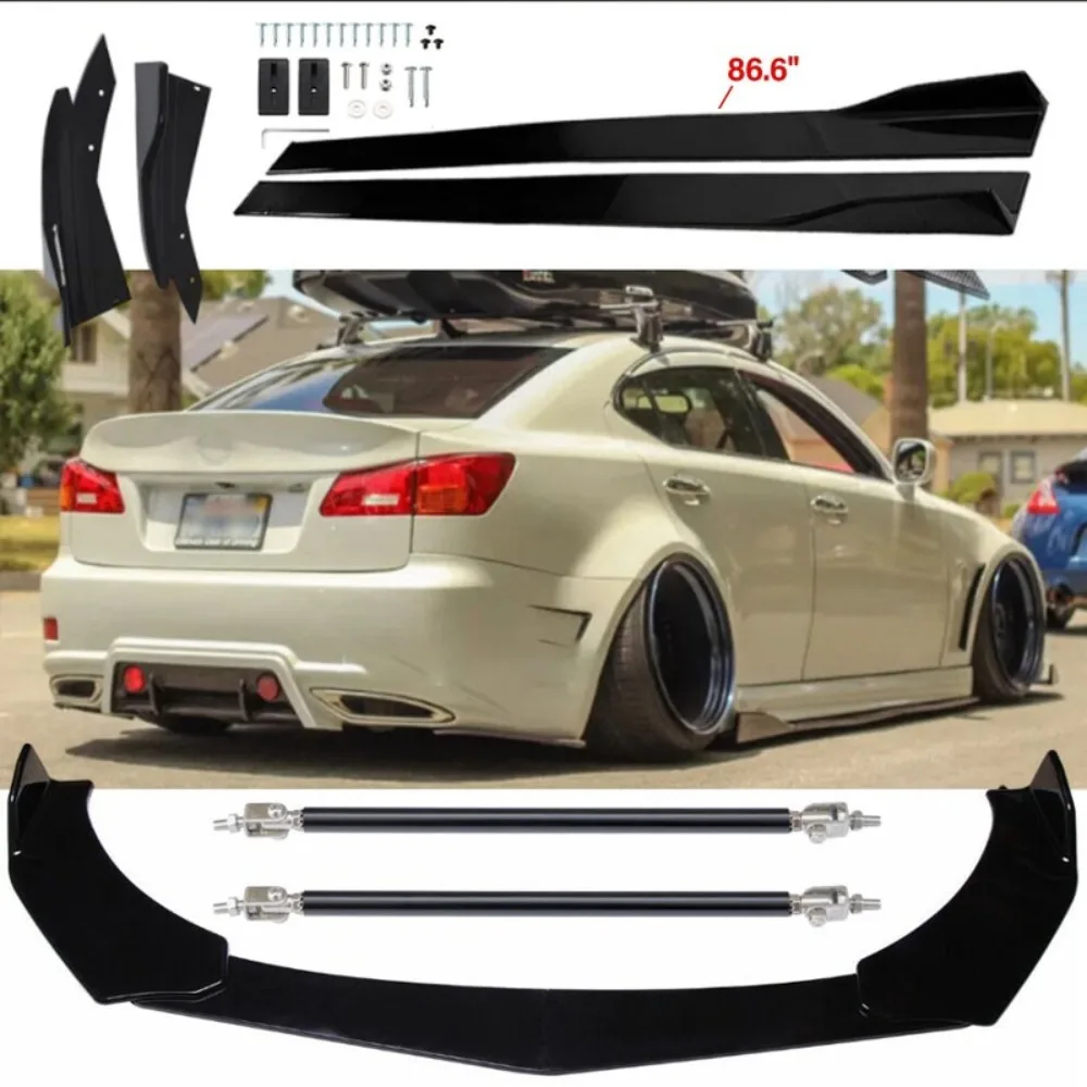Front Bumper Lip Spoiler Splitter Side Skirt For Lexus IS 250 Body Glossy Black
Front Bumper Lip Spoiler Splitter Side Skirt For Lexus IS 250 Body Glossy Black
