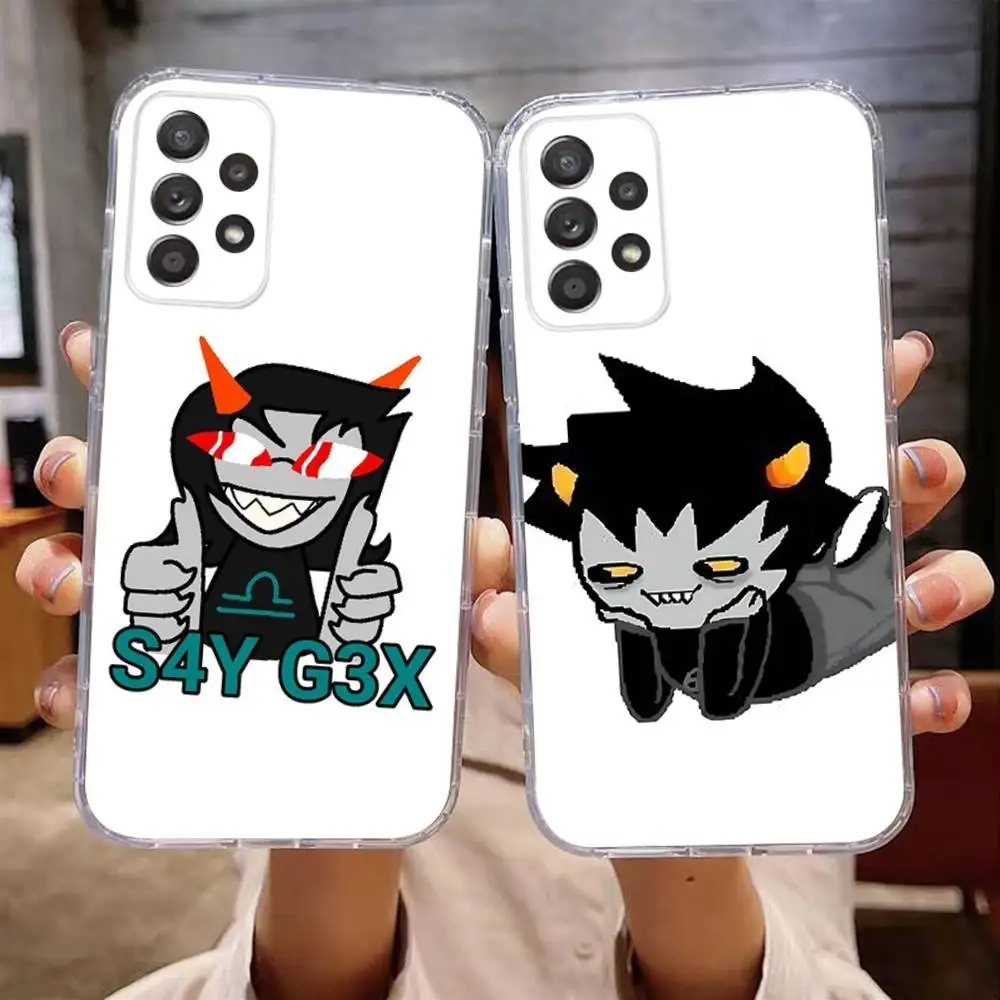 H-Homestucks T-Trolls Phone Case For Samsung Galaxy A,71,70,52,51,40,31,50,50S,30S,21S,12,10,Note20ultra Transparent Cover
H-Homestucks T-Trolls Phone Case For Samsung Galaxy A,71,70,52,51,40,31,50,50S,30S,21S,12,10,Note20ultra Transparent Cover