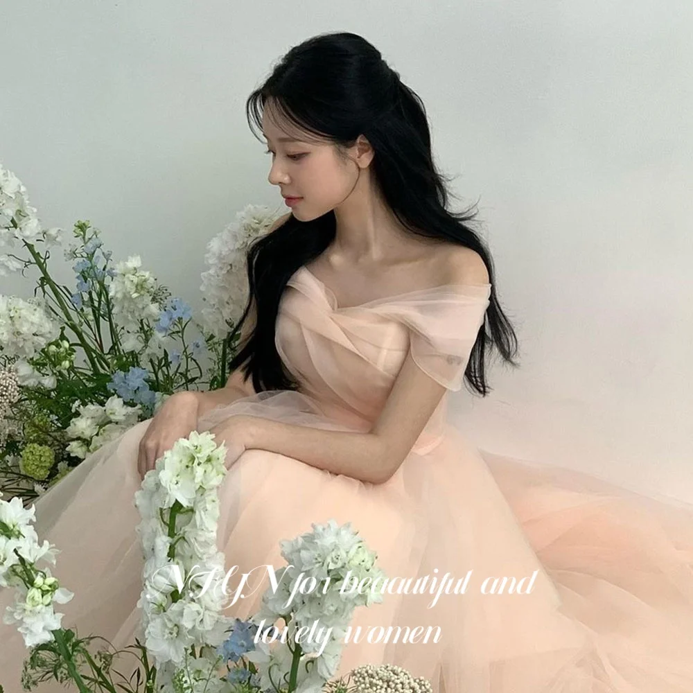 NFYN Pink Korea Wedding Dresses Photoshoot Off the Shoulder Floor-length Evening Gown A-Line Birthday Party Dresses Customized
NFYN Pink Korea Wedding Dresses Photoshoot Off the Shoulder Floor-length Evening Gown A-Line Birthday Party Dresses Customized