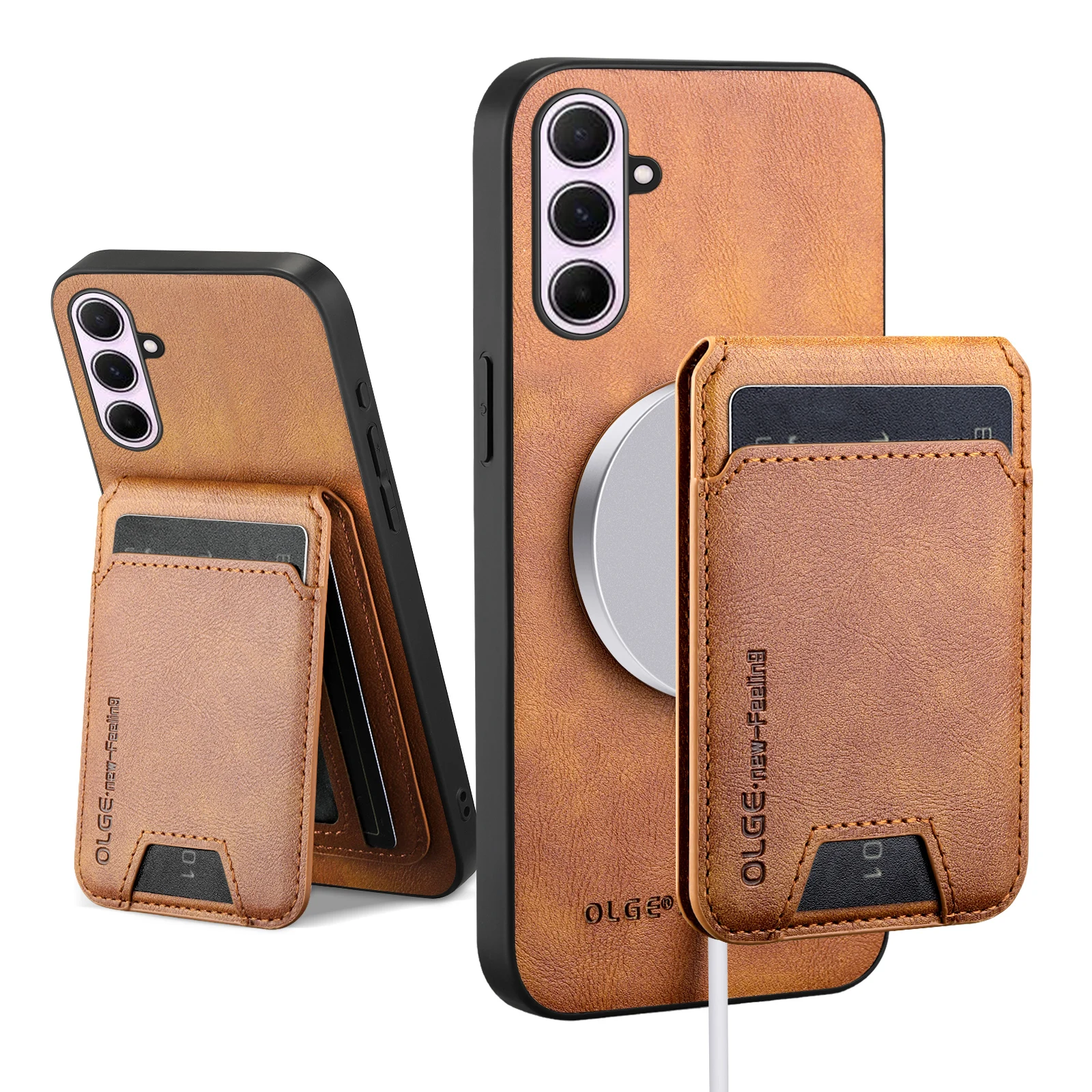 Wallet Card Holder Case for Samsung Galaxy A17 A07 A56 A26 A36 A16 A55 A35 A25 A54 Magnet Cover Leather Mag-safe Stand Shell
Wallet Card Holder Case for Samsung Galaxy A17 A07 A56 A26 A36 A16 A55 A35 A25 A54 Magnet Cover Leather Mag-safe Stand Shell