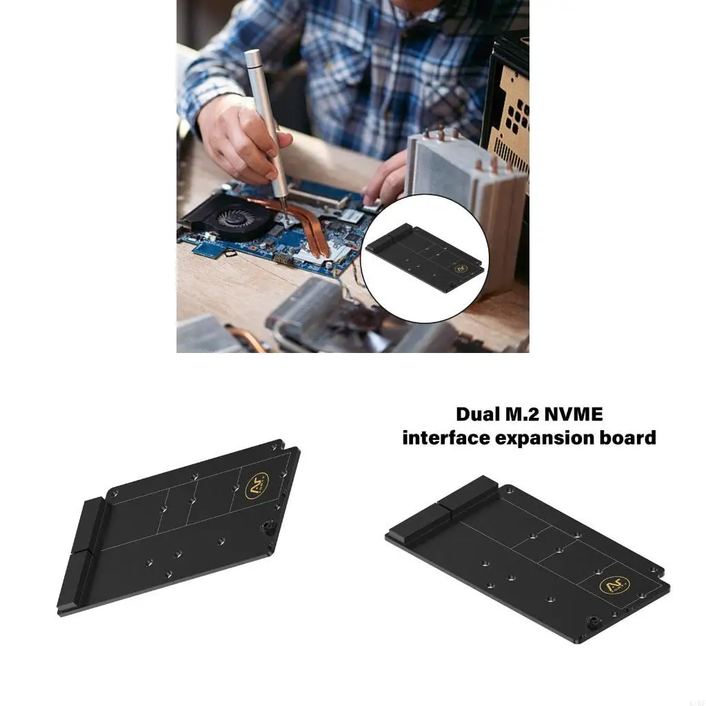 Два PCIe M.2 NVME Модуль расширения хранения, повышающий 5 спектаклей K1KF
Два PCIe M.2 NVME Модуль расширения хранения, повышающий 5 спектаклей K1KF
