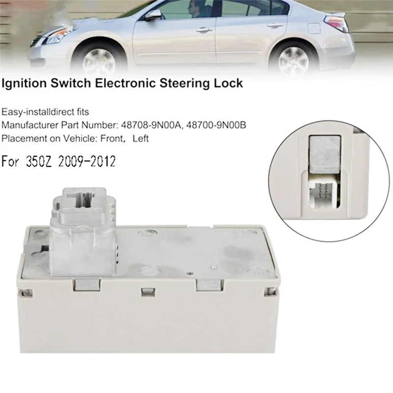 Lasting D8700-JF00D Ignition Lock For Nissan Altima Maxima 350Z 2009-2012 Lgnition Switch Electronic Steering Lock 48700-9N00B
Lasting D8700-JF00D Ignition Lock For Nissan Altima Maxima 350Z 2009-2012 Lgnition Switch Electronic Steering Lock 48700-9N00B